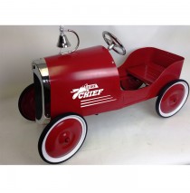 Red Jalopy Fire Truck Pedal Car